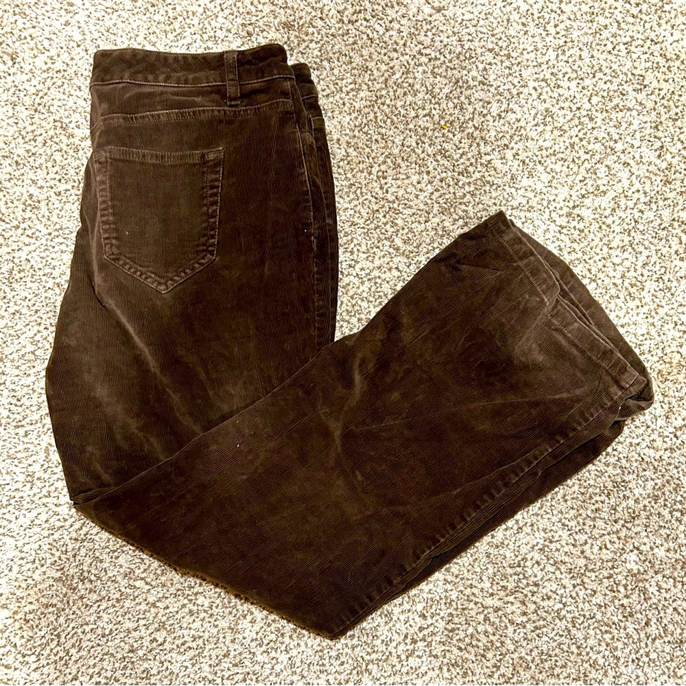 Baggy Corduroy Pants Unisex 30w 30l